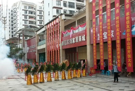聚商機(jī)創(chuàng)銷售高峰，賀大發(fā)寶海南五指山店盛大開業(yè)